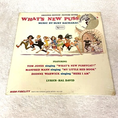 "What's New Pussycat?" 1965 Soundtrack LP,SEALED!, Burt Bacharach, Mono UAL-4128 - Image 1 of 2