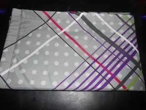 Eclectic Colorful   Pillow Sham Pillow Cover  Size 21 X 25" soft Percale Cotton - Picture 1 of 3