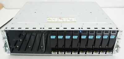 EMC DAE Disque Array SAS KTN-STL3 9x 200 Go 3 Gb/s SSD Avec 2x Alimentation - Photo 1/4