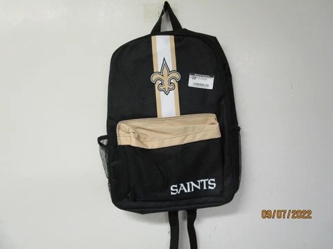 NFL New Orleans Saints Back Pack - New - Free Ship! Cover