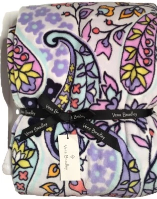 VERA BRADLEY Maddalena Paisley SOFT OVERSIZED THROW BLANKET 94” X 66” NWT - Image 1 of 4