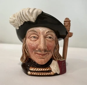 Royal Doulton Aramis Toby Becher Kanne D6441 Musketier 4 Zoll - Bild 1 von 7