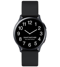 Smartwatcher Spirit Petite, Schwarz, Senioren Smartwatch - GPS Notruf Uhr, 40 mm