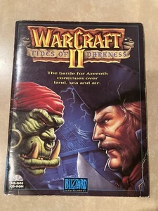 WarCraft II: Tides of Darkness Instruction Manual Book 1995 PC/Mac Dos 2 No Game - Picture 1 of 4