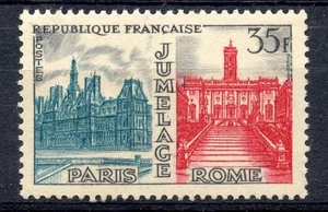 STAMP / TIMBRE FRANCE NEUF N° 1176 ** JUMELAGE PARIS ROME - Photo 1/1