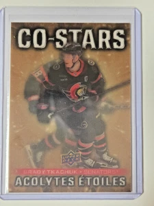 Brady Tkachuk-Tim Stutzle Co-Stars 2025-26 Tim Hortons - Picture 1 of 1