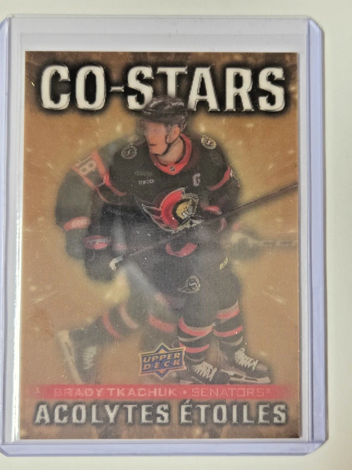 Brady Tkachuk-Tim Stutzle Co-Stars 2025-26 Tim Hortons - Image 1 of 1