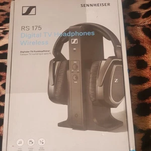 SENNHEISER RS 175 DIGITAL TV HEADPHONES WIRELESS OPEN BOX - Picture 1 of 9