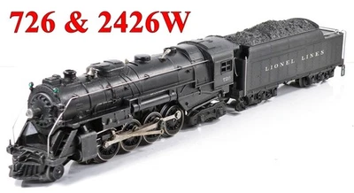 Lionel PW 726 & 2426W Tender /5/ 1947-49 - Image 1 of 4