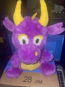 BJ TOY COMPANY Spyro der Drache lila Plüschtier 12 Zoll - Bild 1 von 10