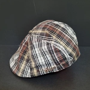 Gorra plana genuina a cuadros Kangol Flexfit 504 Newsboy K1658CO GC - Imagen 1 de 11