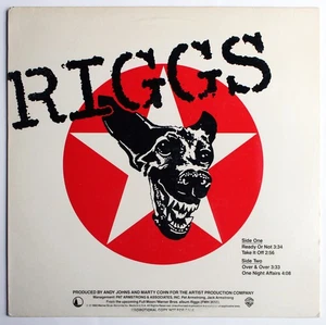 RIGGS s/t EP 1982 Warner Bros. 4-Track PROMO Vinyl .38 SPECIAL Heavy Metal OOP - Picture 1 of 3