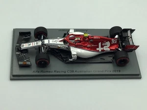 1/43 SPARK ALFA ROMEO RACING SAUBER C38 - AUSTRALIAN GP 2019 - GIOVINAZZI - Picture 1 of 6