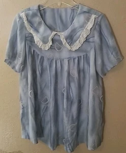 Vtg Dolce & Gabbana Fringe Frill Neck Blue White Mini Halter Dress S Pads 28" - Picture 1 of 7