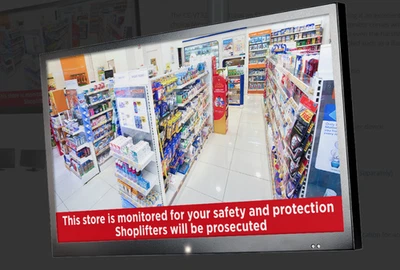 Clinton Electronics 32 CCTV LCD Monitor CE-V320-W-NB No Base/WHITE BEZEL