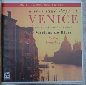 Marlena de Blasi 'A Thousand Days in Venice' 6 x CDs Unabridged Lorelei King - Bild 1 von 2
