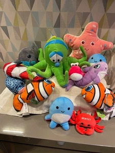 Bundle of Plush Sea Creatures - Picture 1 of 17