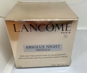 LANCOME ABSOLUE PREMIUM BX REPLENISHING NIGHT CREAM 2.6oz 75G SEALED - Picture 1 of 20