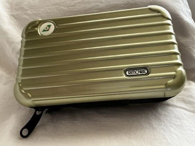Special Edition Rimowa Eva Air Amenity kit Case New Neon Green - Image 1 of 3
