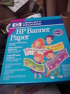 HP Banner Paper. New. Sealed - Picture 1 of 6