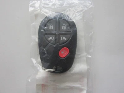 NEW OEM 2004-2016 TOYOTA SIENNA KEYLESS REMOTE KEY FOB ALARM GQ43VT20T /5 BUTTON - Image 1 of 3