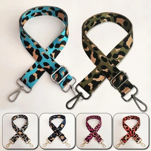 1 pieza correa ajustable estampado leopardo cinturón ancho repuesto para bolso de hombro - Imagen 1 de 42