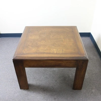 Mid Century Modern Lane Checkered Low Coffee Table - Image 1 of 4