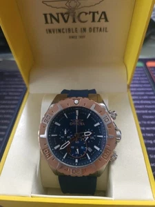 Invicta Aviator 22523 Large 49mm Face Chronograph Mint Worn Once Bargain - Picture 1 of 8