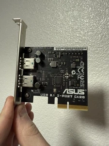 Asus MSIP-REM-MSQ-USB31CARD USB 3.1 2-Port PCIe Card - Picture 1 of 2
