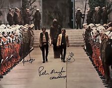 Star Wars Harrison Ford, Mark Hamill & Mayhew Vintage Signed 16x20 Photo BAS