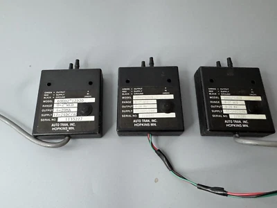 Auto Tran 600D2-12D20 Pressure Transducer 0-2"WCD 4-20MA 12-24DC (Lot of 3) - Image 1 of 4