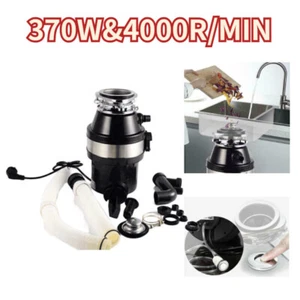 1400 ML Kitchen Garbage Disposer 4000 RPM Household Food Waste Disposal Crusher - Picture 1 of 13