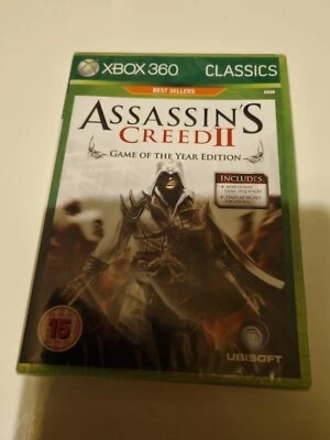 Assassin's Creed II 2 Classics Game of the Year Edition - Xbox 360 - New Sealed - Image 1 of 3