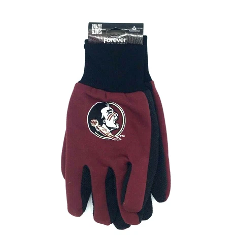 FLORIDA STATE SEMINOLES SPORT UTILITY JERSEY WORK GARDEN GLOVES FREE SHIPPING Cover