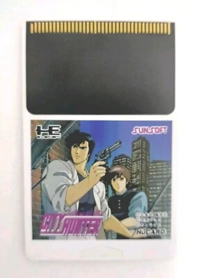 City Hunter PC Engine 1990 Sunsoft Japan Import NTSC-J Hu Card Only - Image 1 of 2