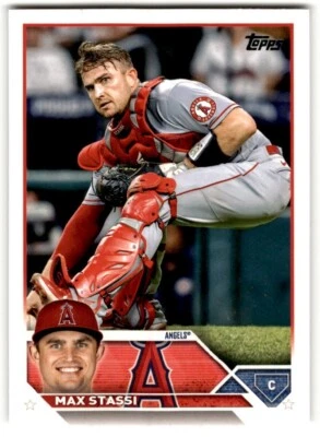 2023 Topps Max Stassi #85 Los Angeles Angels - Image 1 of 2