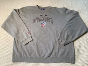 DALLAS COWBOYS “Vintage” Sweatshirt (Embroidered) - Men’s XXL - Champion EUC - Picture 1 of 7