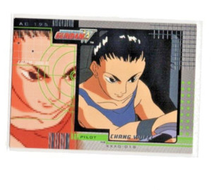 2000 Upper Deck Gundam Wing Mobile Suit #GW-67 Chang Wufei