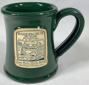 Deneen Pottery Mug Coffee Harrington House Beachfront B&B  Anna Maria Island FL - Picture 1 of 4