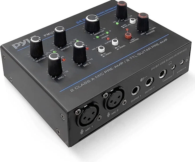 PylePro PMUX6 Pro Usb Audio Interface With Mic/Line - Image 1 of 1