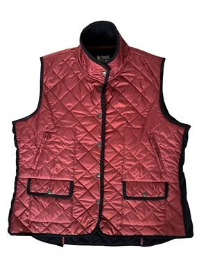 Outback Trading Co Mujer XL Gran Premio Chaleco Invierno Puffer Acolchado Western Foto 1 de 4