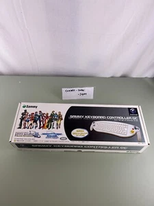 Nintendo Gamecube Sammy Keyboard Controller Yellowed - Picture 1 of 5