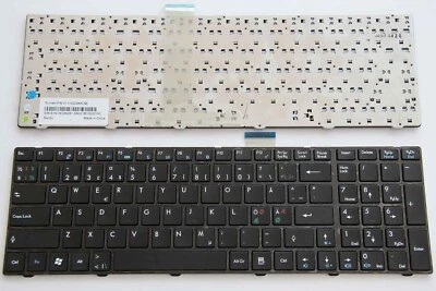KBSPRO Tastatur Nordic Dansk for Medion Akoya X6817 X6819 X6821 X6823 X6825 X7813 X7815