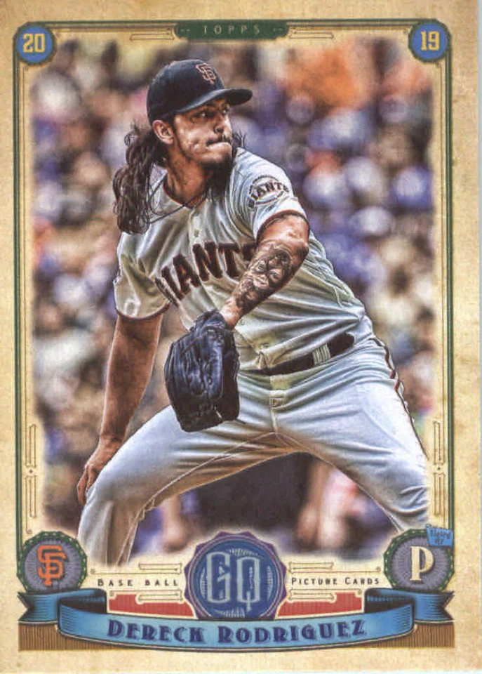 Topps Gypsy Queen MLB 2019 base de béisbol individuales #1-150 (elige tus tarjetas) Foto 1 de 1