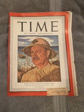 Vintage Time Magazine February 21, 1944 MG Holland M. Smith U.S.M.C