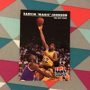Magic Johnson #31 Prototype Sample - Rare 1992-93 SkyBox Team USA - Lakers - Picture 1 of 2
