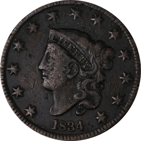 1834 Large Cent Great Deals From The Executive Coin Company Cover