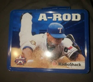 Vintage Alex Rodriguez metal lunchbox. Stadium giveaway. Texas Rangers - Picture 1 of 5
