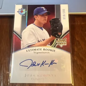 Jeff Koronka 2006 Ultimate Collection Autograph Rookie #132 Texas Rangers /180 - Picture 1 of 7
