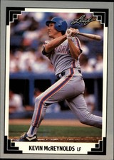 1991 Leaf New York Mets Baseball Card #151 Kevin McReynolds